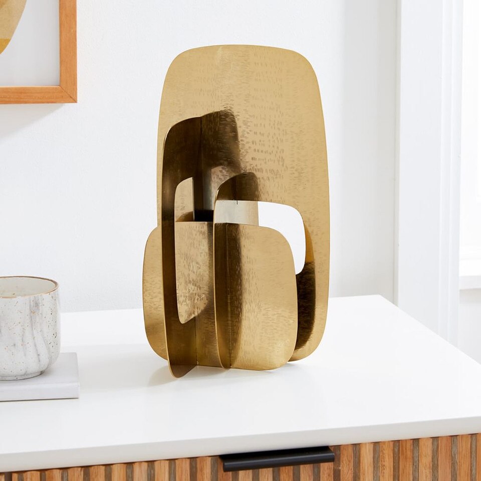 Decorative Brass Sculpture West Elm UK